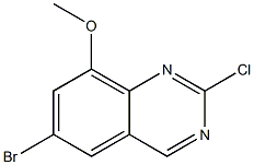 6-BROMO-2-CHLORO-8-METHOXYQUINAZOLINE CAS#: 953039-14-0