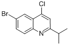 6-BROMO-4-CHLORO-2-ISOPROPYLQUINOLINE CAS#: 930570-43-7