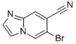 6-BROMOIMIDAZO[1,2-A]PYRIDINE-7-CARBONITRILE CAS#: 952206-30-3