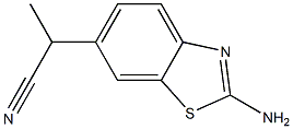 6-Benzothiazoleacetonitrile,2-amino-alpha-methyl-(9CI) CAS#: 99739-16-9