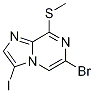 6-BroMo-3-iodo-8-Methylsulfanyl-iMidazo[1,2-a]pyrazine CAS#: 936360-80-4