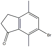 6-BroMo-4,7-diMethyl-2,3-dihydro-1H-inden-1-one CAS#: 952303-57-0