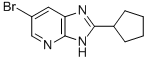 6-Bromo-2-cyclopentyl-3H-imidazo[4,5-b]pyridine CAS#: 947533-90-6