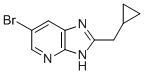 6-Bromo-2-cyclopropylmethyl-3H-imidazo[4,5-b]pyridine CAS#: 947533-92-8