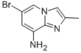 6-Bromo-2-methylimidazo[1,2-a]pyridin-8-ylamine CAS#: 910777-49-0