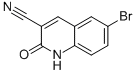 6-Bromo-2-oxo-1,2-dihydro-3-quinolinecarbonitrile CAS#: 99465-03-9