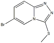 6-Bromo-3-(methylthio)-[1,2,4]triazolo[4,3-a]pyridine CAS#: 941294-56-0