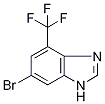 6-Bromo-4-(trifluoromethyl)-1H-benzimidazole 97% CAS#: 914637-51-7