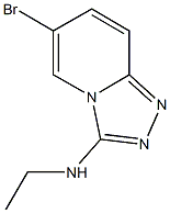 6-Bromo-N-ethyl-[1,2,4]triazolo[4,3-a]pyridin-3-amine CAS#: 951884-90-5