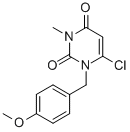 6-CHLORO-1-[(4-METHOXYPHENYL)METHYL]-3-METHYL-2,4(1H,3H)-PYRIMIDINEDIONE CAS#: 916764-89-1