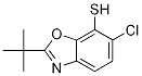 6-CHLORO-2-(1,1-DIMETHYLETHYL)-7-BENZOXAZOLETHIOL CAS#: 954127-39-0