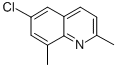 6-CHLORO-2,8-DIMETHYLQUINOLINE CAS#: 948289-20-1
