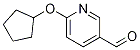 6-CYCLOPENTYLOXYPYRIDINE-3-CARBOXALDEHYDE CAS#: 916792-14-8
