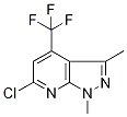6-Chloro-1,3-Dimethyl-4-(trifluoromethyl)-1H-pyrazolo[3,4-b]pyridine CAS#: 952183-47-0