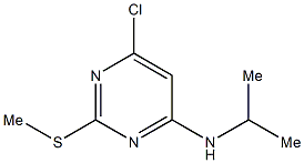 6-Chloro-2-(methylthio)-N-isopropylpyrimidin-4-amine CAS#: 951884-54-1