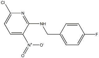6-Chloro-N-[(4-fluorophenyl)Methyl]-3-nitro-2-pyridinaMine CAS#: 905586-93-8