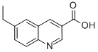 6-ETHYLQUINOLINE-3-CARBOXYLIC ACID CAS#: 948289-98-3