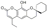 6'-Ethyl-10'-hydroxy-3',4'-dihydro-8'H-spiro[cyclo hexane-1,2'-pyrano[3,2-g]chromen]-8'-one CAS#: 919744-57-3