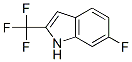 6-FLUORO-2-TRIFLUOROMETHYLINDOLE CAS#: 932014-36-3