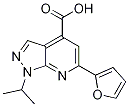 6-(Furan-2-yl)-1-isopropyl-1H-pyrazolo[3,4-b]pyridine-4-carboxylic acid CAS#: 900137-06-6