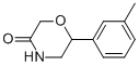 6-M-TOLYL-MORPHOLIN-3-ONE CAS#: 951627-12-6