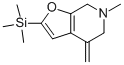 6-METHYL-4-METHYLENE-2-(TRIMETHYLSILYL)-4,5,6,7-TETRAHYDROFURO[2,3-C]PYRIDINE CAS#: 944577-63-3