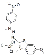 6-Methoxy-3-methyl-2-[3-methyl-3- (p-nitrophenyl)-1-triazeno]benzothiazolium trichlorozincate CAS#: 98282-82-7