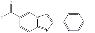 6-(Methoxycarbonyl)-2-(4-methylphenyl)imidazo[1,2-a]pyridine CAS#: 917252-78-9