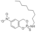 6-Nitro-N-nonyl-4H-1,3,2-benzodioxaphosphorin-2-amine 2-sulfide CAS#: 99313-47-0