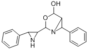 6-Phenyl-2-(3-phenyl-2-aziridinyl)-3-oxa-1-azabicyclo[3.1.0]hexan-4-ol CAS#: 919101-04-5
