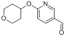 6-(Tetrahydro-2H-pyran-4-yloxy)nicotinaldehyde 97% CAS#: 910036-95-2
