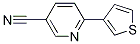 6-(Thiophen-3-yl)nicotinonitrile CAS#: 937601-80-4