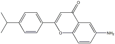 6-amino-2-[4-(propan-2-yl)phenyl]-4H-chromen-4-one CAS#: 921553-44-8