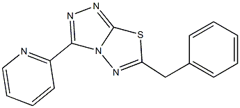 6-benzyl-3-(pyridin-2-yl)[1,2,4]triazolo[3,4-b][1,3,4]thiadiazole CAS#: 929832-10-0