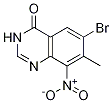 6-broMo-7-Methyl-8-nitroquinazolin-4(3H)-one CAS#: 943605-86-5