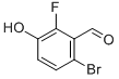 6-bromo-2-fluoro-3-hydroxybenzaldehyde CAS#: 935534-46-6