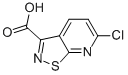 6-chloroisothiazolo[5,4-b]pyridine-3-carboxylic acid CAS#: 932702-35-7