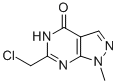 6-(chloromethyl)-1-methyl-1,5-dihydro-4H-pyrazolo[3,4-d]pyrimidin-4-one CAS#: 931075-55-7