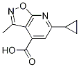 6-cyclopropyl-3-methylisoxazolo[5,4-b]pyridine-4-carboxylic acid(SALTDATA: FREE) CAS#: 923258-65-5