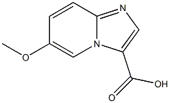 6-methoxyimidazo[1,2-a]pyridine-3-carboxylic acid CAS#: 944896-44-0