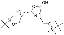 6-[(tert-Butyldimethylsilyloxy)methyl]-2-[3-[(tert-butyldimethylsilyloxy)methyl]-2-aziridinyl]-3-oxa-1-azabicyclo[3.1.0]hexan-4-ol CAS#: 919101-35-2
