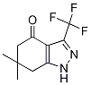 6,6-dimethyl-3-(trifluoromethyl)-6,7-dihydro-1H-indazol-4(5H)-one CAS#: 908111-34-2