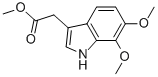 (6,7-DIMETHOXY-1H-INDOL-3-YL)-ACETIC ACID METHYL ESTER CAS#: 908003-80-5