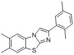 6,7-DIMETHYL-2-(2,5-DIMETHYLPHENYL)IMIDAZO[2,1-B]BENZOTHIAZOLE CAS#: 941501-07-1