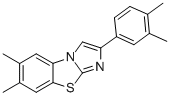 6,7-DIMETHYL-2-(3,4-DIMETHYLPHENYL)IMIDAZO[2,1-B]BENZOTHIAZOLE CAS#: 941535-06-4