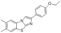 6,7-DIMETHYL-2-(4-ETHOXYPHENYL)IMIDAZO[2,1-B]BENZOTHIAZOLE CAS#: 941534-97-0