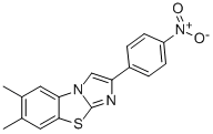 6,7-DIMETHYL-2-(4-NITROPHENYL)IMIDAZO[2,1-B]BENZOTHIAZOLE CAS#: 941501-09-3