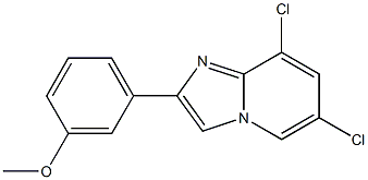 6,8-Dichloro-2-(3-Methoxyphenyl)iMidazo[1,2-a]pyridine CAS#: 940433-03-4
