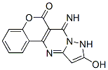 6H-[1]Benzopyrano[4,3-d]pyrazolo[1,5-a]pyrimidin-6-one,  7,9-dihydro-10-hydroxy-7-imino- CAS#: 946828-81-5