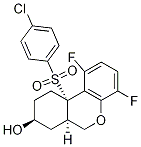 (6aR,8S,10aS)-10a-(4-chlorophenylsulfonyl)-1,4-difluoro-6a,7,8,9,10,10a-hexahydro-6H-benzo[c]chroMen-8-ol CAS#: 944949-06-8